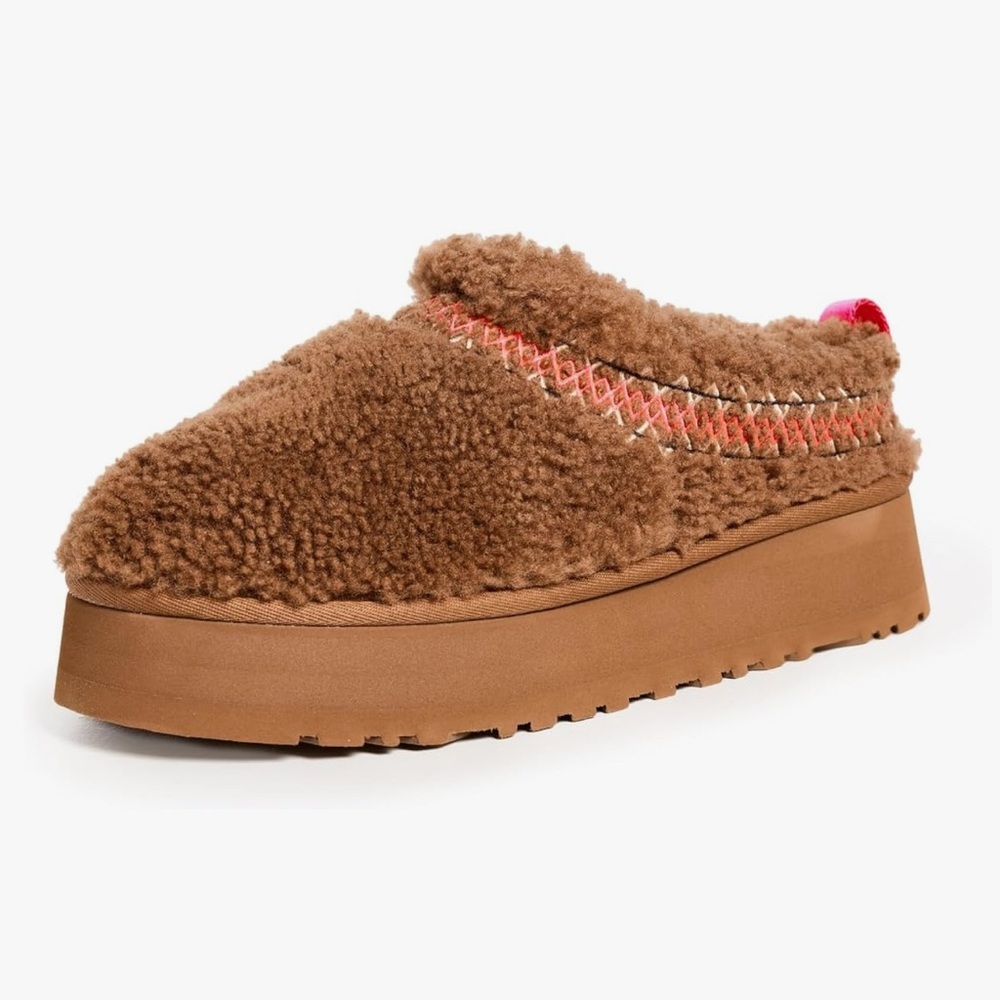 UGG Women's Tazz Braid Slipper Hardwood